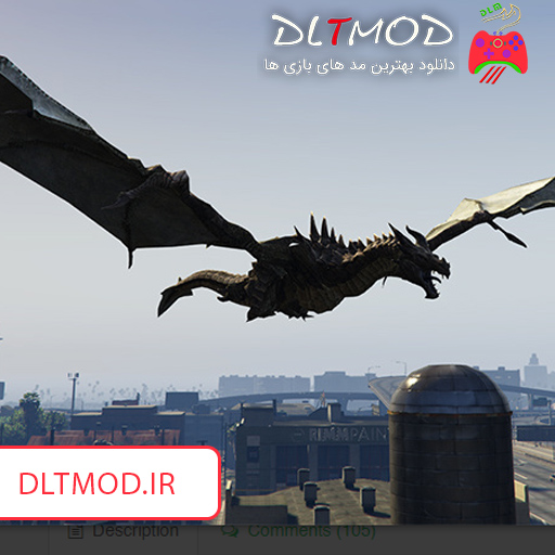 Download the dragon mod for GTA v