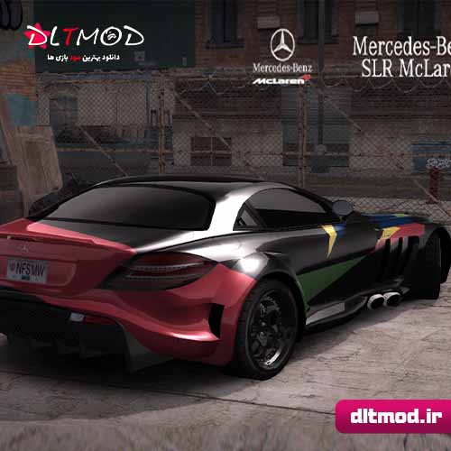 Mercedes-Benz SLR mod for NFS 2005 dltmod