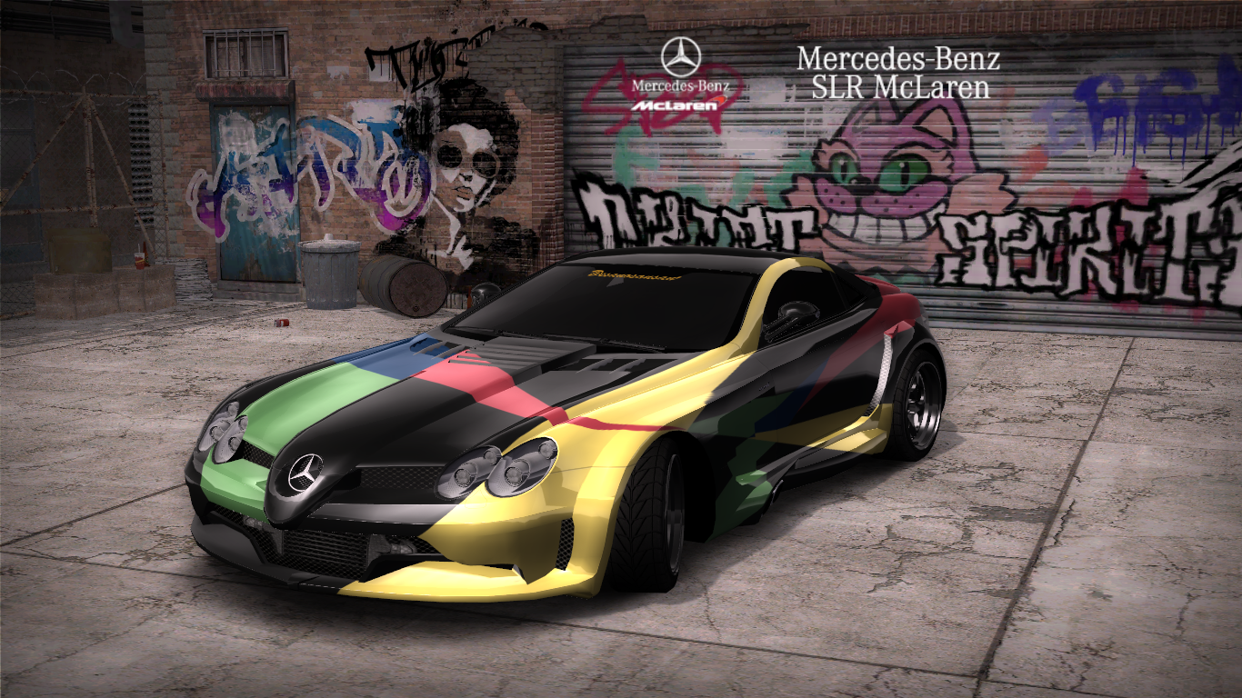 Mercedes-Benz SLR mod for NFS 2005 dltmod 1