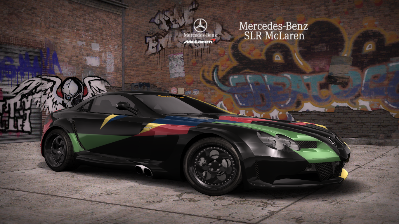 Mercedes-Benz SLR mod for NFS 2005 dltmod 2