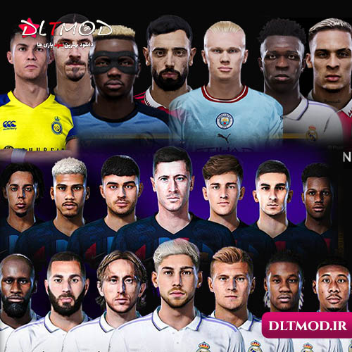 Download the new huge face pack for PES 2021