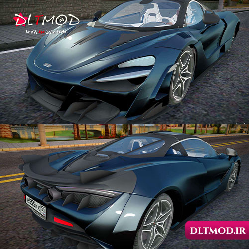 McLaren 720s Evil car mod for Gta san dltmod