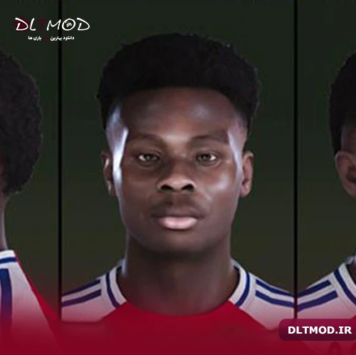فیس Bukayo Saka 2025 برای PES 2021