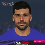 Mehdi Tarami's face for PES 2017 - July 1402 update