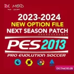 آپشن نقل و انتقالات 2024 برای PES 2013 Next Season Patch