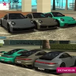 مود ماشین Porsche 911 Carrera 4S برای GTA SAN