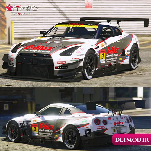 مود ماشین SUPER GT GT 2015 B-MAX Racing Team برای GTA V