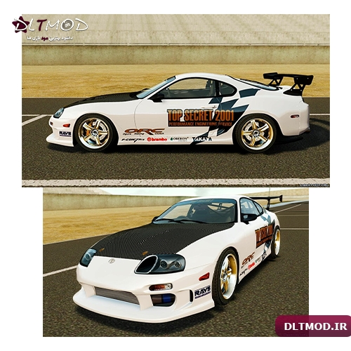 مود ماشین Toyota Supra Top Secret برای بازی GTA IV