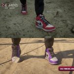 مود کتونی Air Jordan 1 V1.0 برای بازی RDR2