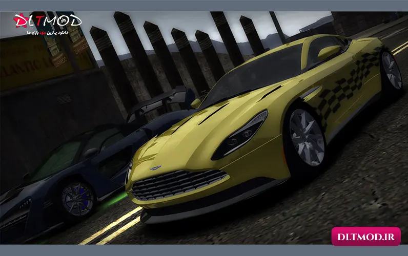 نمای پشتی استون مارتین DB11 در بازی نید فور اسپید