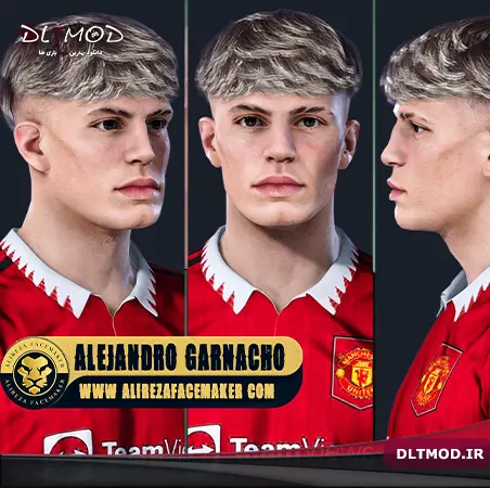 فیس Alejandro Garnacho برای Pes 2021