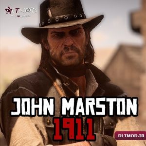 مود اسکین John Marston – 1911 V1.1 برای بازی RDR2