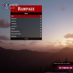 مود ترینر جدید یا Rampage-1-6-6 برای بازی RDR2