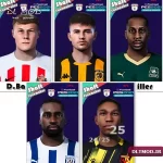 مود Champtionship Facepack Vol14 برای بازی pes 2021