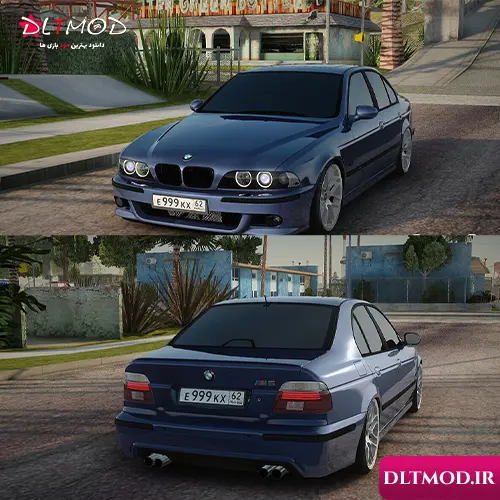 مود ماشین BMW M5 E39 برای GTA San Andreas