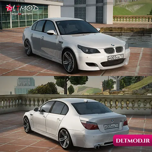 مود ماشین BMW M5 E60 برای GTA San Andreas