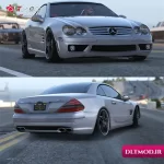 مود ماشین Mercedes benz SL65 AMG برای GTA V