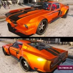 مود ماشین 1967 Shelby Mustang GT500 1.0 برای GTA V