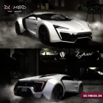 مود ماشین Lykan Hypersport برای NFS 2005