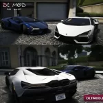 مود ماشین 2024 Lamborghini Revuelto 1.1 برای بازی GTA V