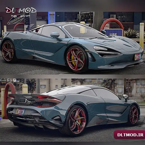 مود ماشین 2024 McLaren 750S برای GTA V