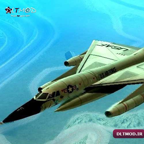 مود جت Convair B-58A Hustler برای بازی GTA SAN