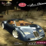 مود ماشین Bugatti 18 / 3 Chiron برای بازی NFS 2005