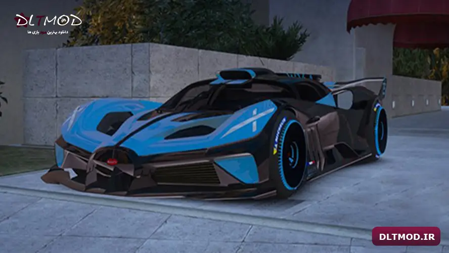 Car mod 2020 1.2 Bugatti Bolide for GTA V game Dltmod