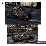 مود موتور Drag Bike Street Racer v2 برای بازی GTA IV