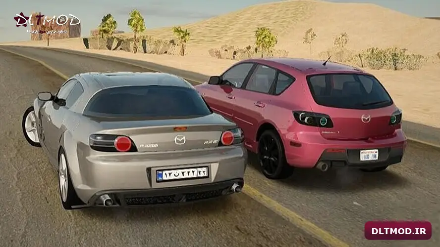 Iranian cars pack for GTA San Andreas game dltmod 4