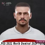 فیس Merih Demiral برای PES 2021 - آپدیت تیر 1403