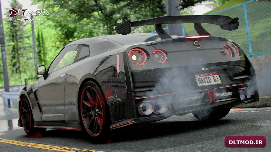 Nissan GT-R Nismo 2024 car mod for GTA V game dltmod 5