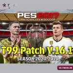 پچ T99 V16.1 2023 برای PES 2017 – فصل 2023/2024