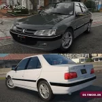 ماشین پژو پارس Lx برای بازی GTA V