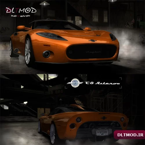 مود ماشین ۲۰۰۸ Spyker C۸ Aileron (ADDON) برای بازی NFS ۲۰۰۵