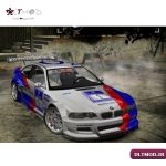 مود ماشین 2004 BMW M3 GTR MotorSport برای بازی NFS 2005