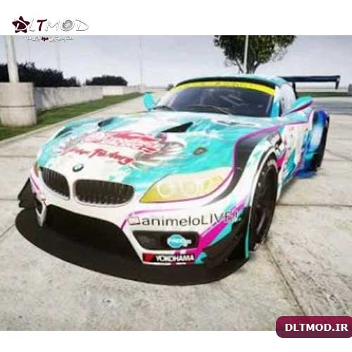 مود ماشین BMW Z4 GT3 برای بازی GTA SAN موبایل