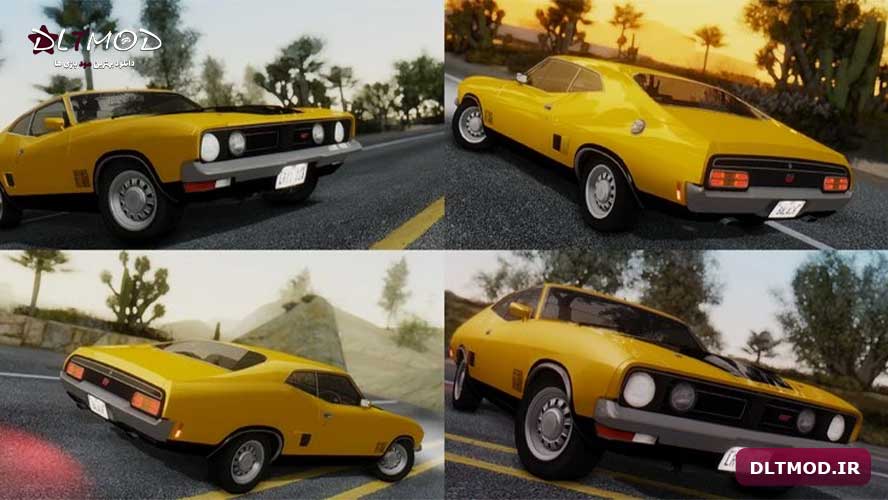 مود Ford Falcon 351 GT AU-spec (XB) 1973 برای بازی gta san)1