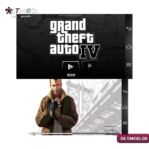 مود لود اسکرین GTA IV برای بازی GTA SAN موبایل