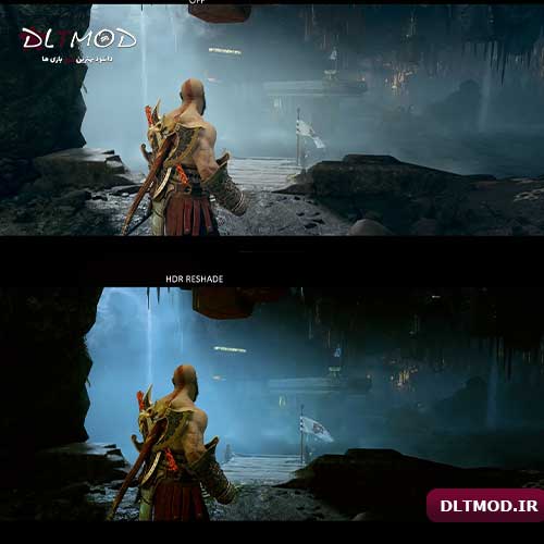 مود بهبود کیفیت رنگ برای بازی God Of War رگناروک