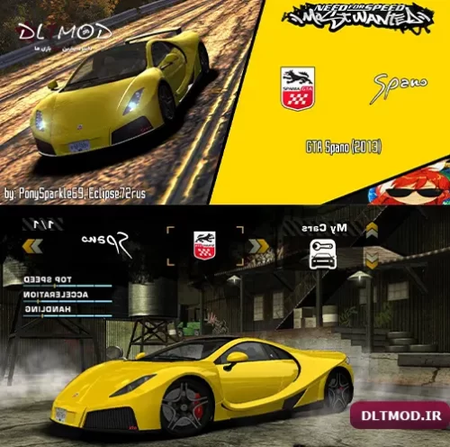 مود ماشین 2013 GTA Spano (Add-on) (Unlimiter v4 Supported) برای بازی NFC 2008