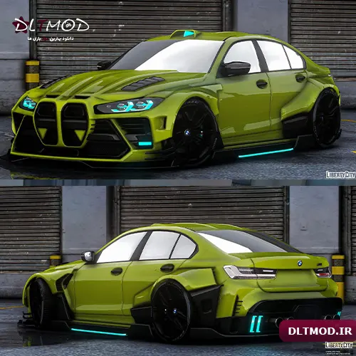 مود ماشین BMW M3 BXane برای بازی GTA V