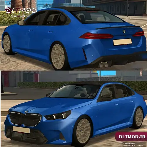 مود ماشین BMW M5 G90 2024 برای بازی GTA SAN