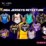 مود پک لباس بسکتبال NBA Jerseys 2 1.0 برای GTA V