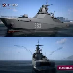 مود کشتی جنگی Sergey Kotov Patrol Ship برای بازی GTA V