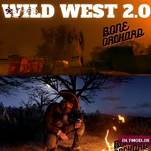 مود گرافیک Wild West Reshade Bone Orchard برای بازی RDR 2