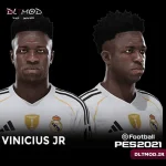 فیس جدید Vinicius Junior برای PES 2021