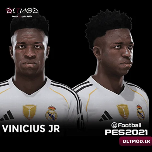 فیس جدید Vinicius Junior برای PES 2021
