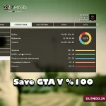 دانلود سیو 100% تمامی مراحل برای GTA V