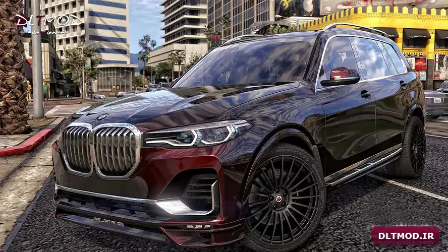 Alpina BMW X7 G07 car mod for GTA V game 1